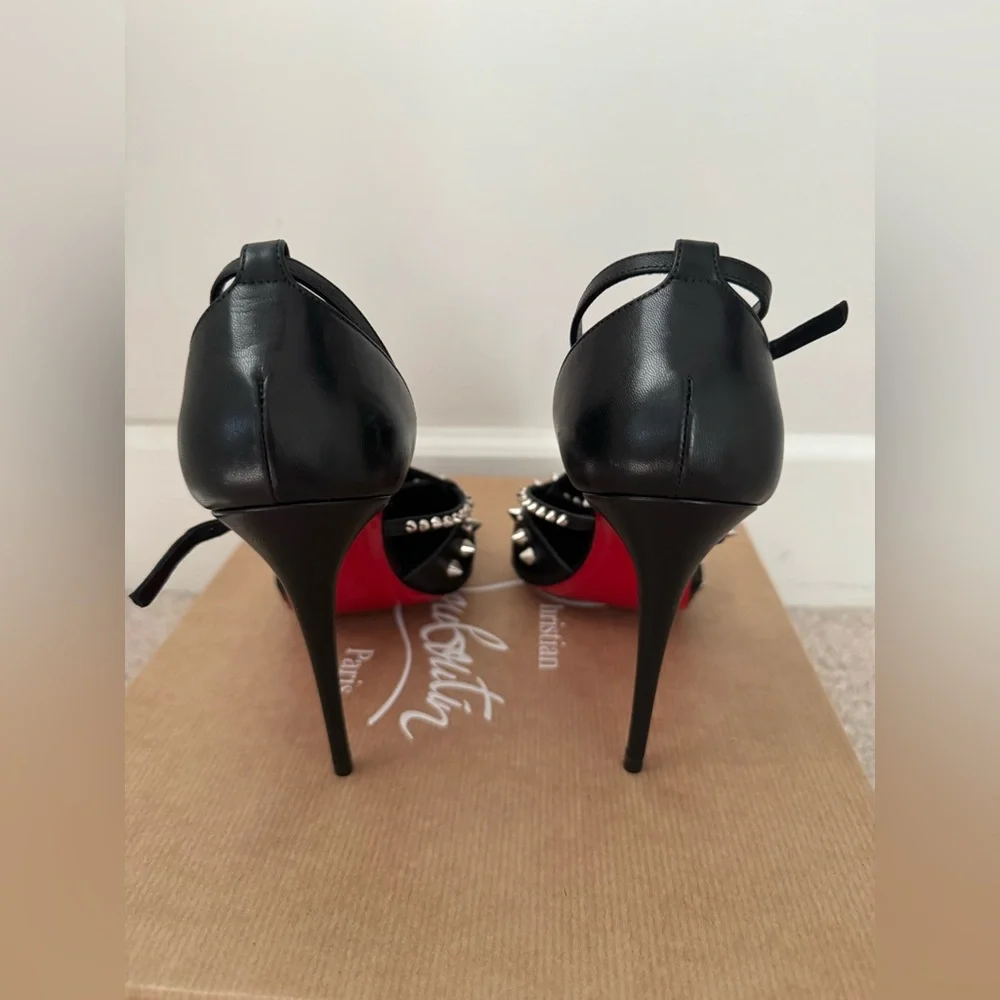 Christian Louboutin Tatooshka Spikes 100 Leather Pump - Picture 5 of 7
